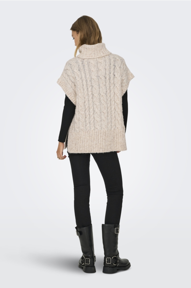 Only beige dames trui | Model