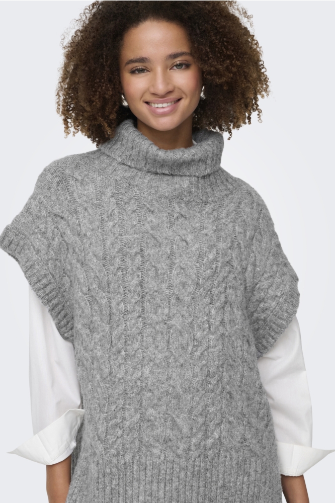 Only grijze dames trui | Close up