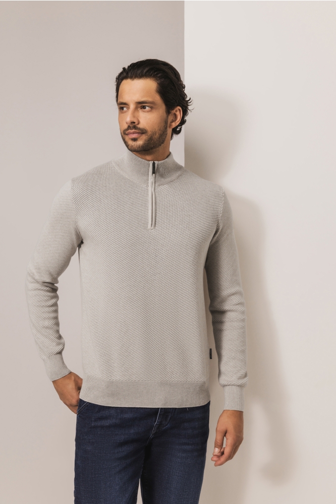 State of Art beige heren trui | Model