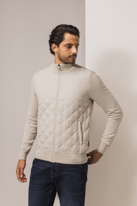 State of Art beige heren vest | Model