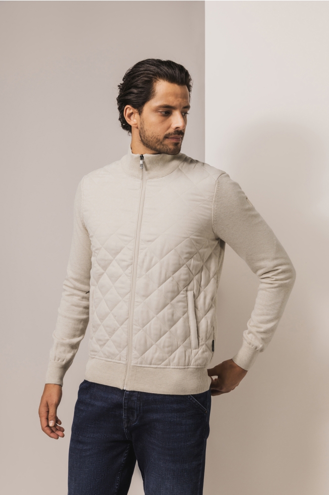 State of Art beige heren vest | Model