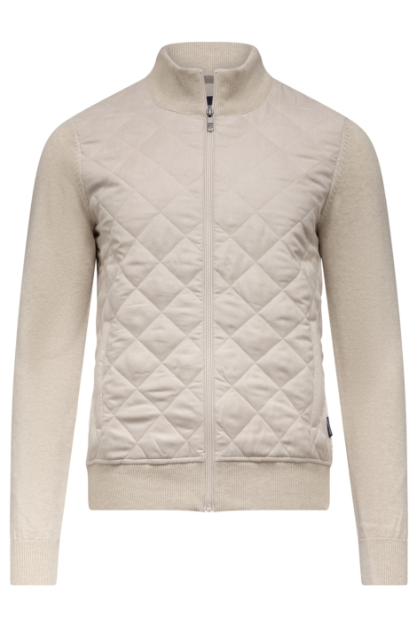 State of Art beige heren vest | Vooraanzicht