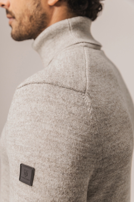 State of Art beige heren trui | Close up