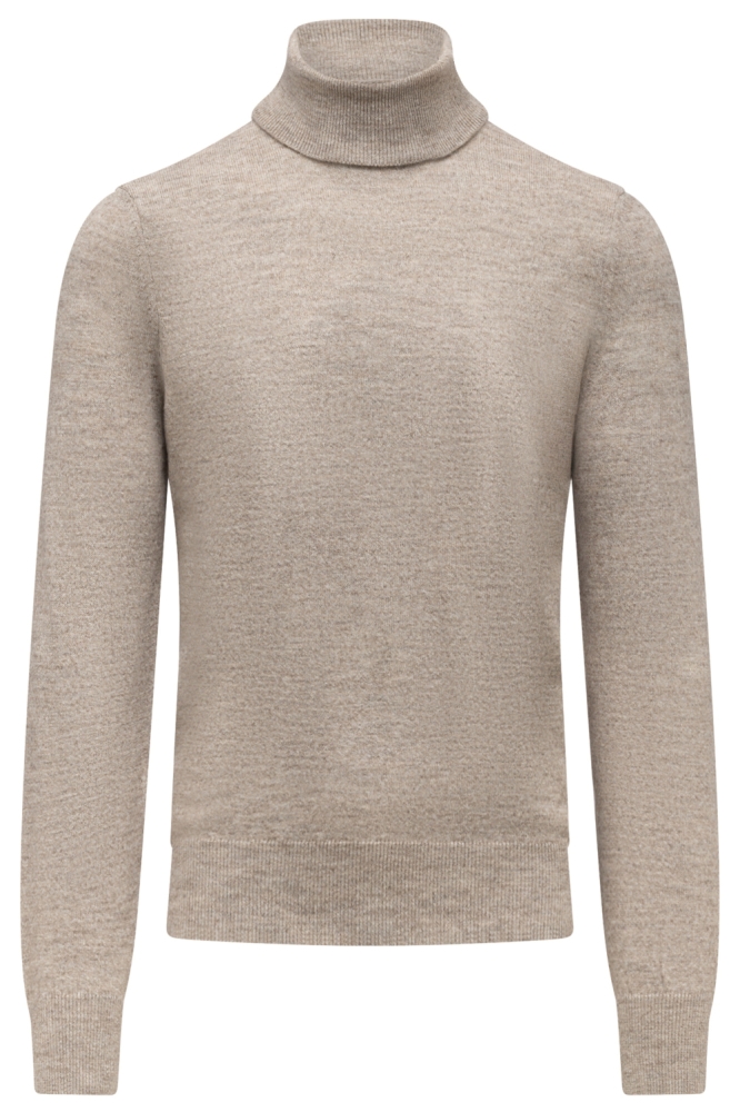 State of Art beige heren trui | Vooraanzicht