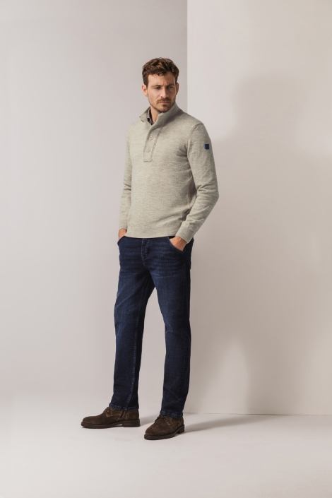 State of Art beige heren trui | Model