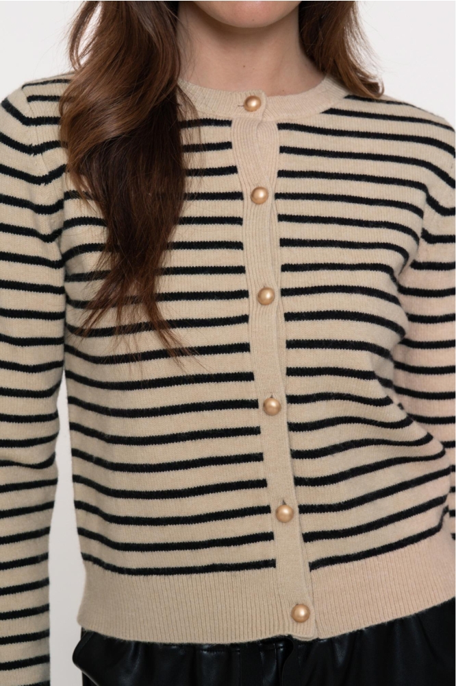 Geisha zand dames vest | Kleurstaal