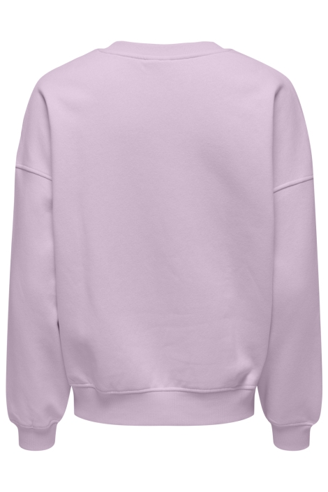 Jacqueline de Yong roze dames sweater | Achteraanzicht