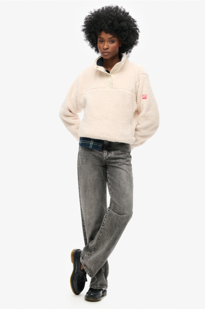 Superdry witte dames trui | Model