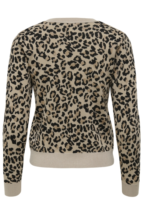 Only camel dames trui | Achteraanzicht