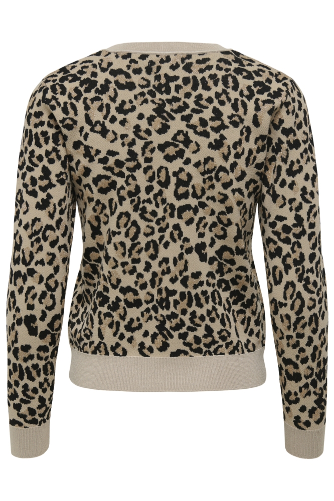 Only camel dames trui | Achteraanzicht