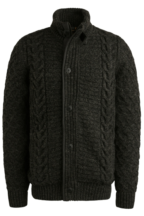 PME legend grijze heren vest | Vooraanzicht