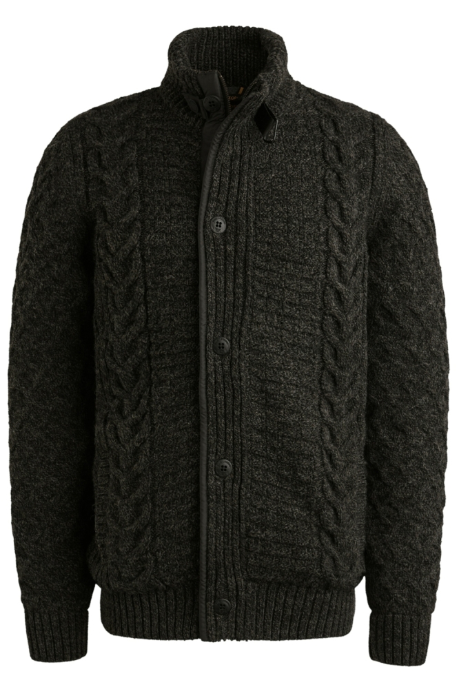 PME legend grijze heren vest | Vooraanzicht