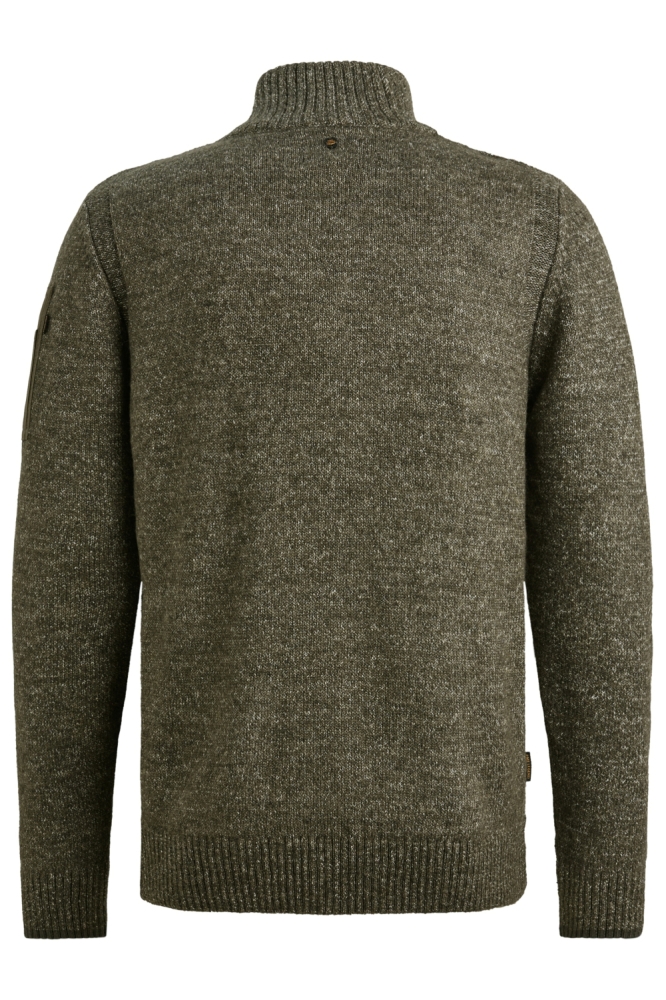 PME legend groene heren trui | Achteraanzicht