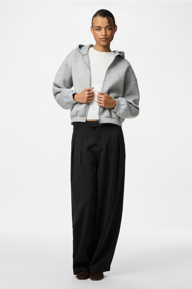 Pieces grijze dames vest | Model