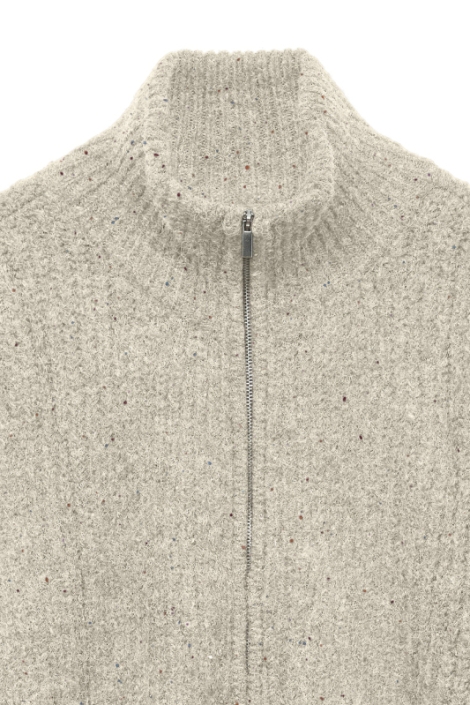 Vero Moda beige dames gilet | Close up