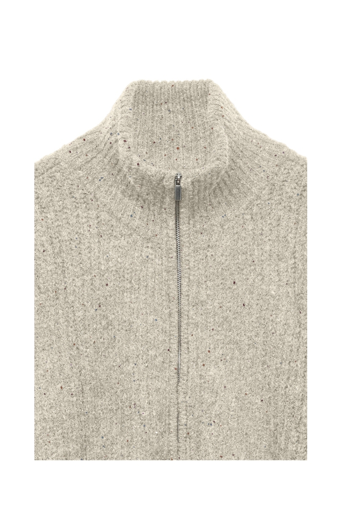 Vero Moda beige dames gilet | Close up