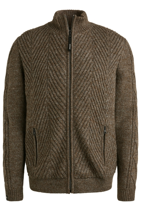 Vanguard bruine heren vest | Vooraanzicht