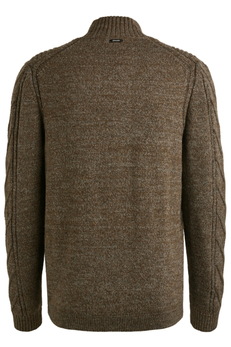 Vanguard bruine heren vest | Achteraanzicht