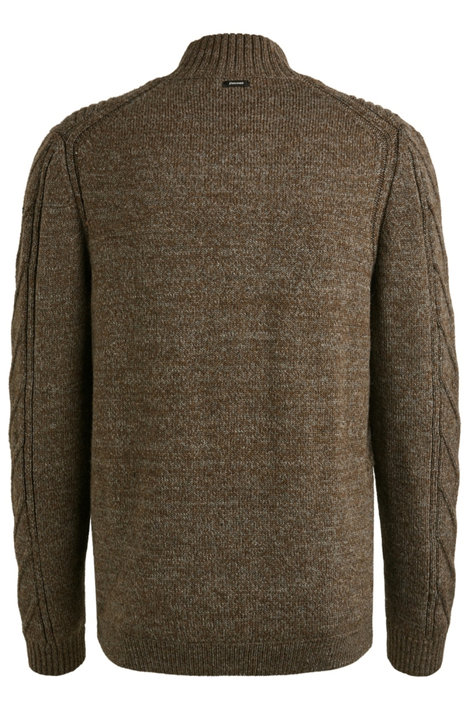 Vanguard bruine heren vest | Achteraanzicht