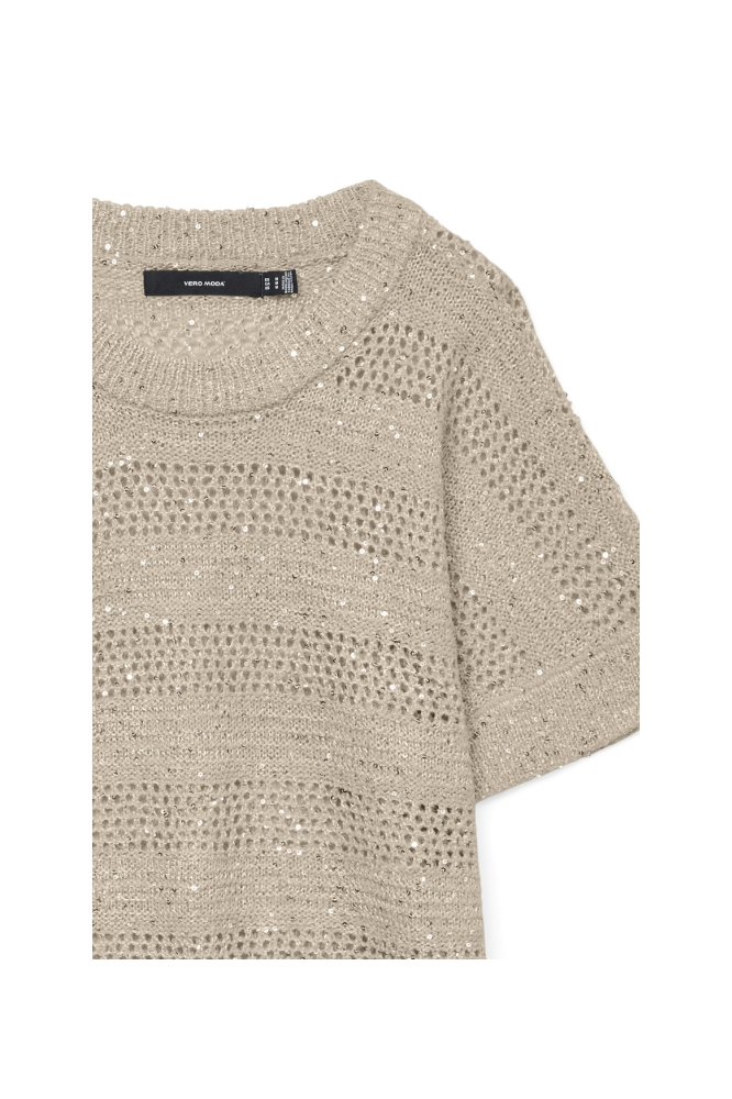 Vero Moda beige dames trui | Close up