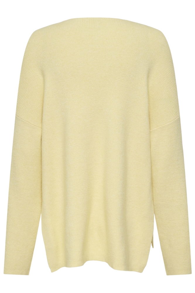Only gele dames trui | Achteraanzicht