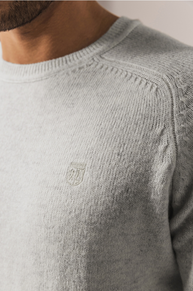 State of Art beige heren trui | Close up