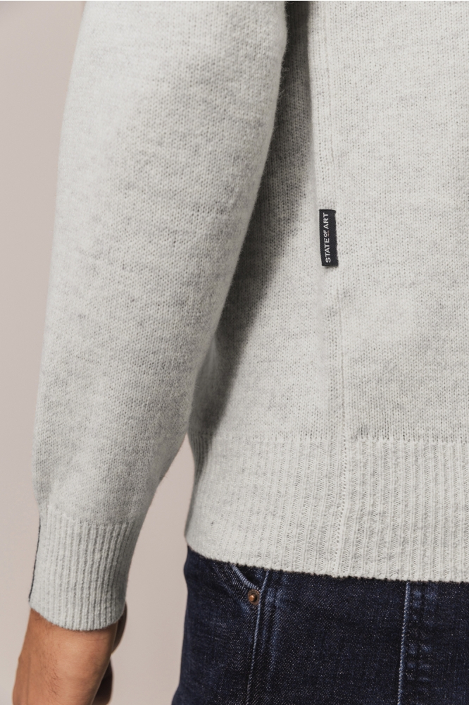 State of Art beige heren trui | Kleurstaal