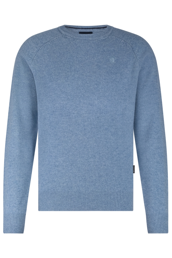 State of Art blauwe heren trui | Vooraanzicht