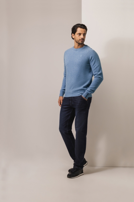 State of Art blauwe heren trui | Model