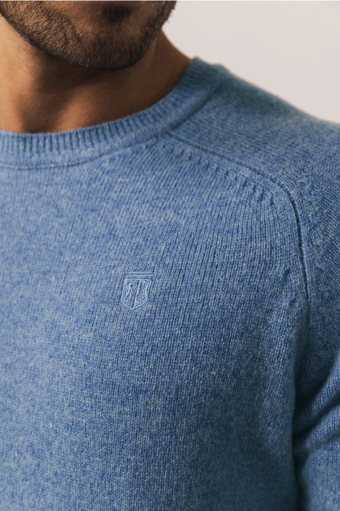 State of Art blauwe heren trui | Kleurstaal