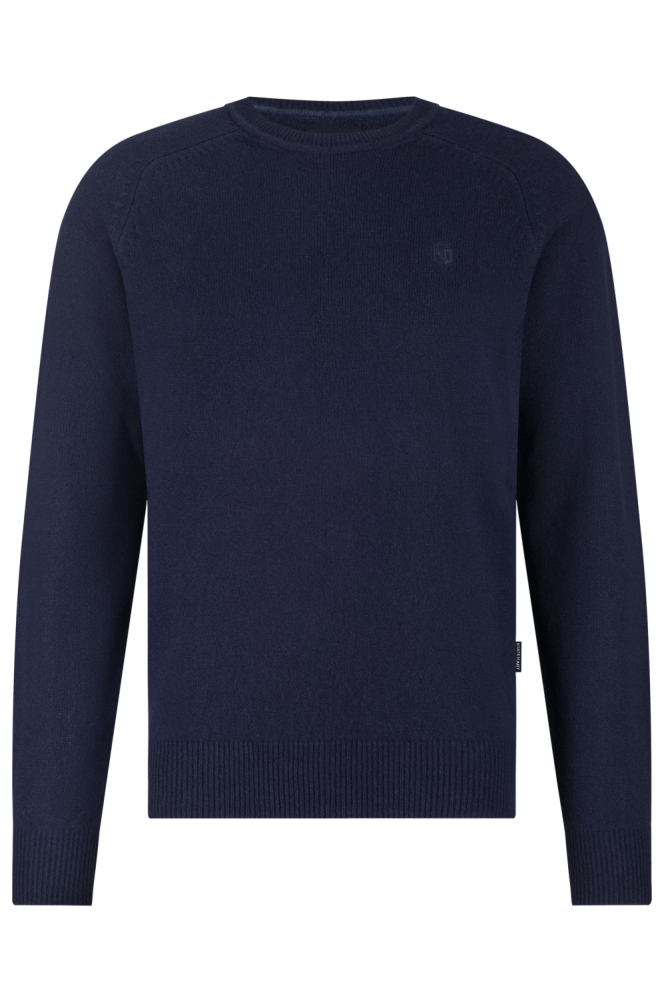 State of Art blauwe heren trui | Vooraanzicht