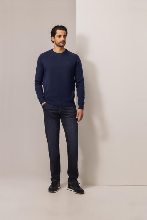 State of Art blauwe heren trui | Model