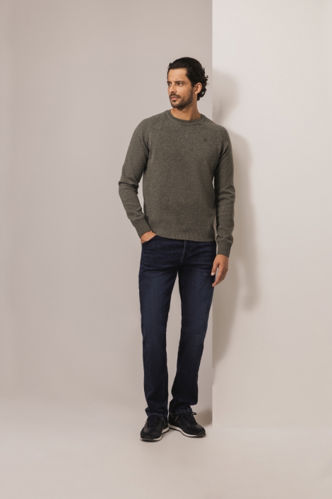 State of Art bruine heren trui | Model