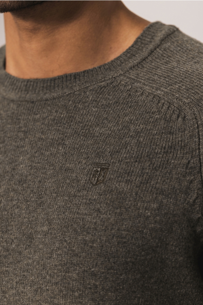 State of Art bruine heren trui | Kleurstaal