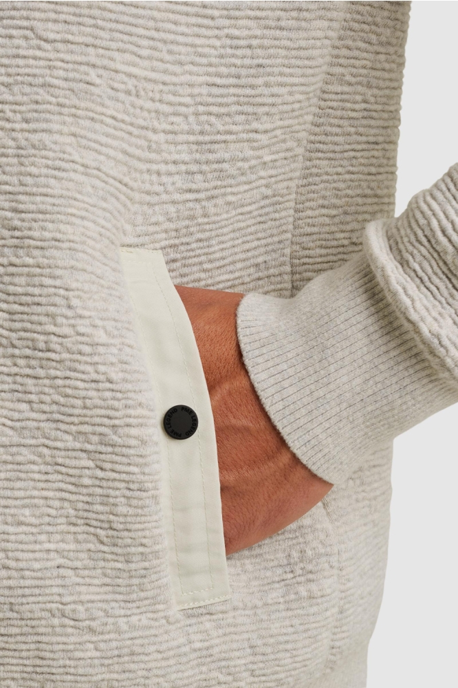 PME legend grijze heren vest | Close up