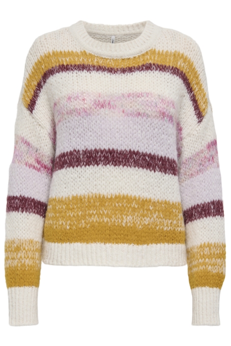 Only beige dames trui | Vooraanzicht