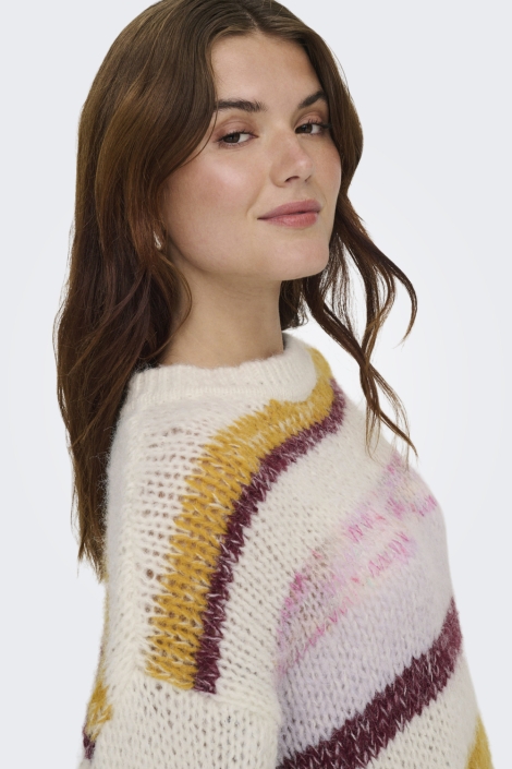 Only beige dames trui | Close up