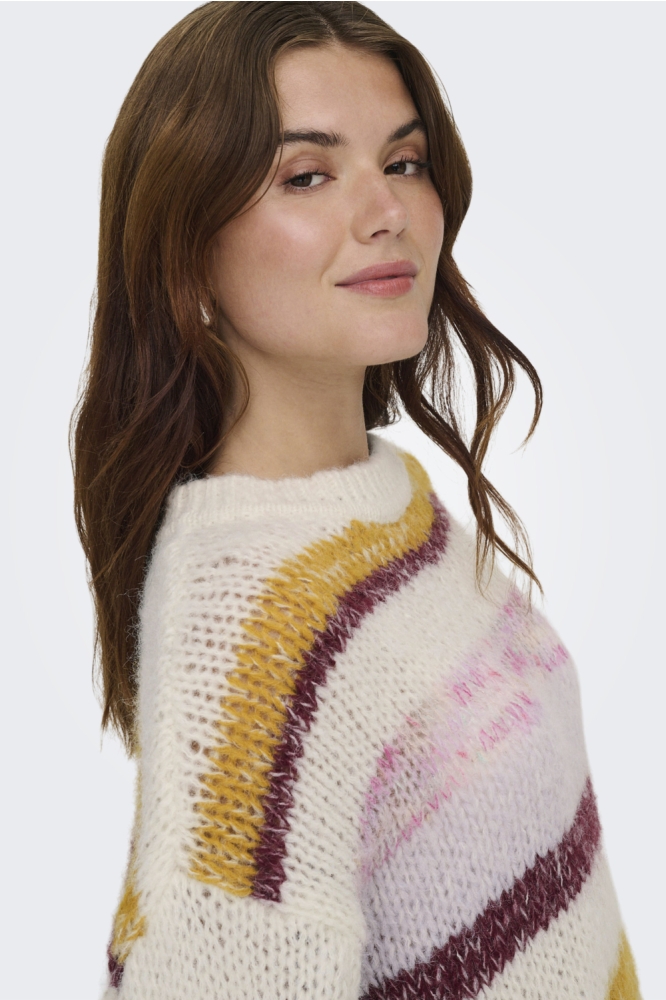 Only beige dames trui | Close up