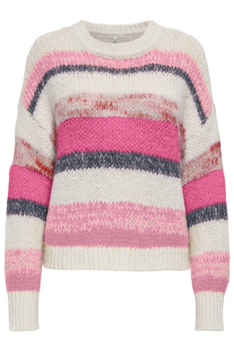 Only beige dames trui | Vooraanzicht