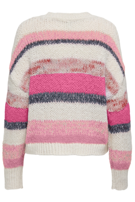 Only beige dames trui | Achteraanzicht