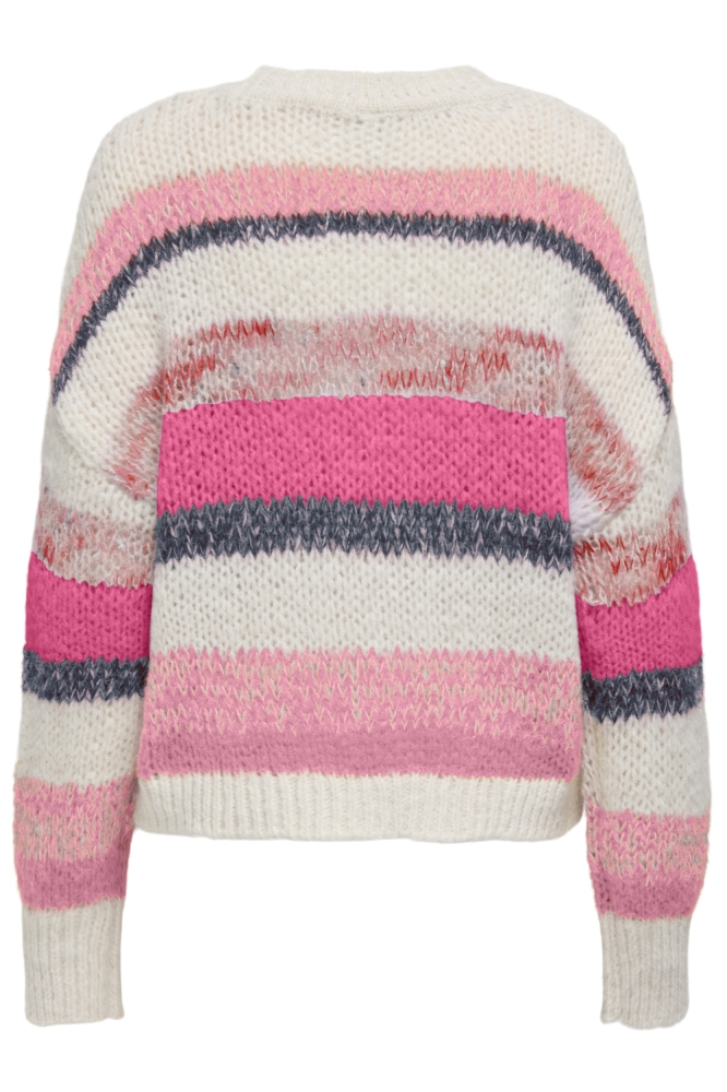 Only beige dames trui | Achteraanzicht