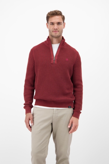 Lerros TROYER IN GESTRUCTUREERDE KWALITEIT 25O5444 364 MAPLE RED