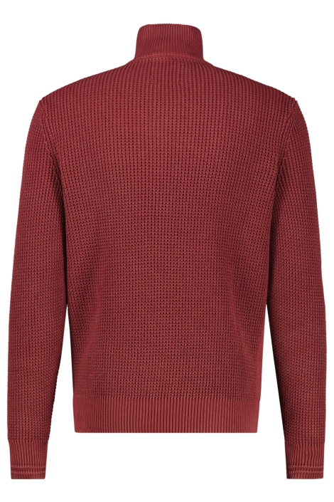 Lerros rode heren trui | Achteraanzicht