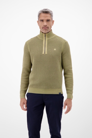 Lerros Trui TROYER IN GESTRUCTUREERDE KWALITEIT 25O5444 627 ALOE GREEN