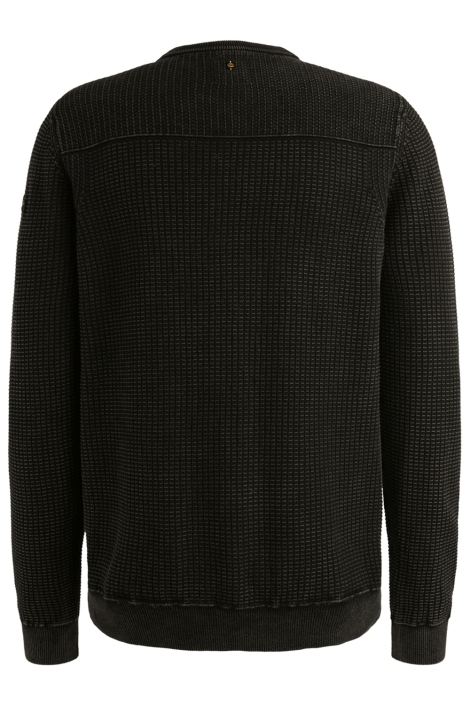 PME legend zwarte heren trui | Achteraanzicht