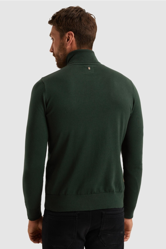 PME legend groene heren trui | Achteraanzicht
