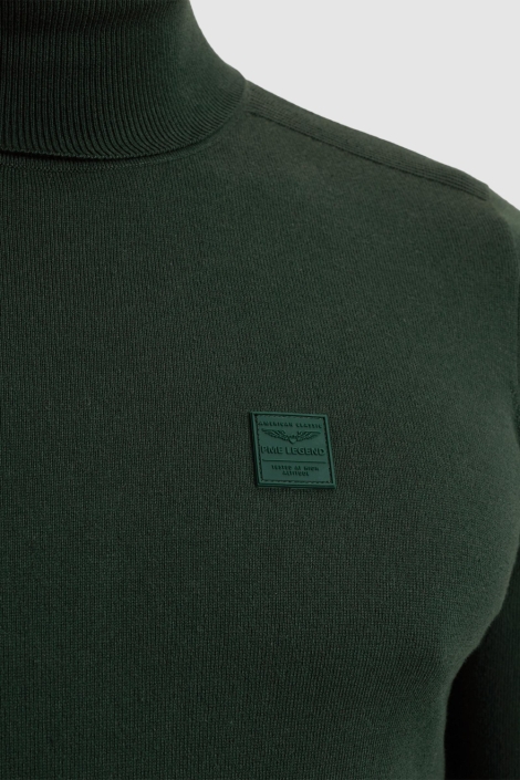 PME legend groene heren trui | Close up