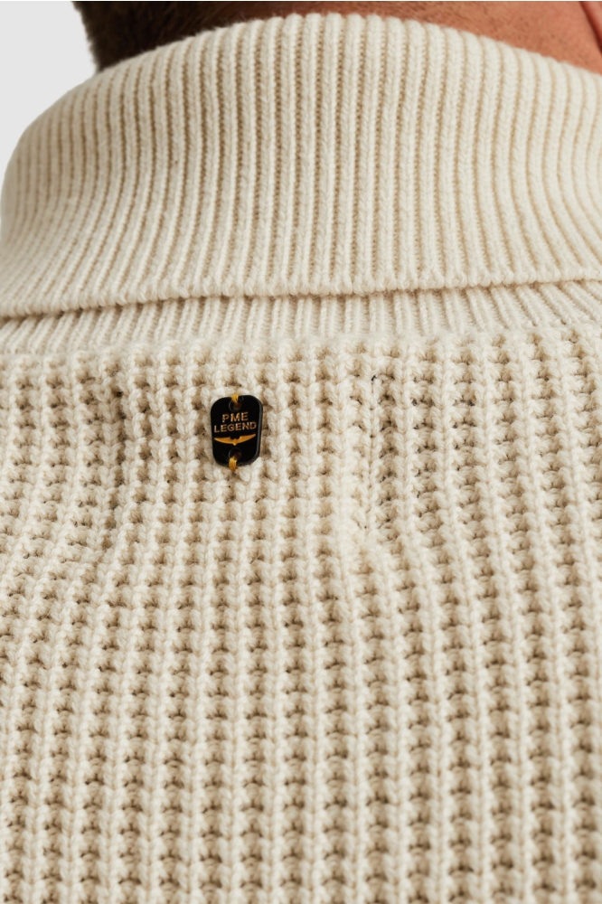 PME legend beige heren trui | Unique Selling Point