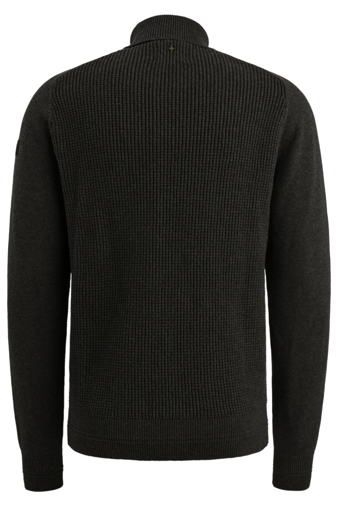 PME legend grijze heren trui | Achteraanzicht