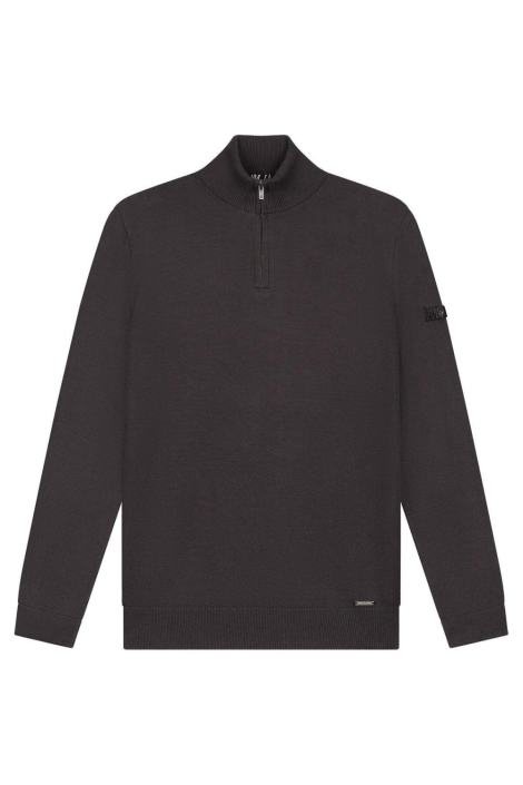 Malelions bruine heren trui | Vooraanzicht